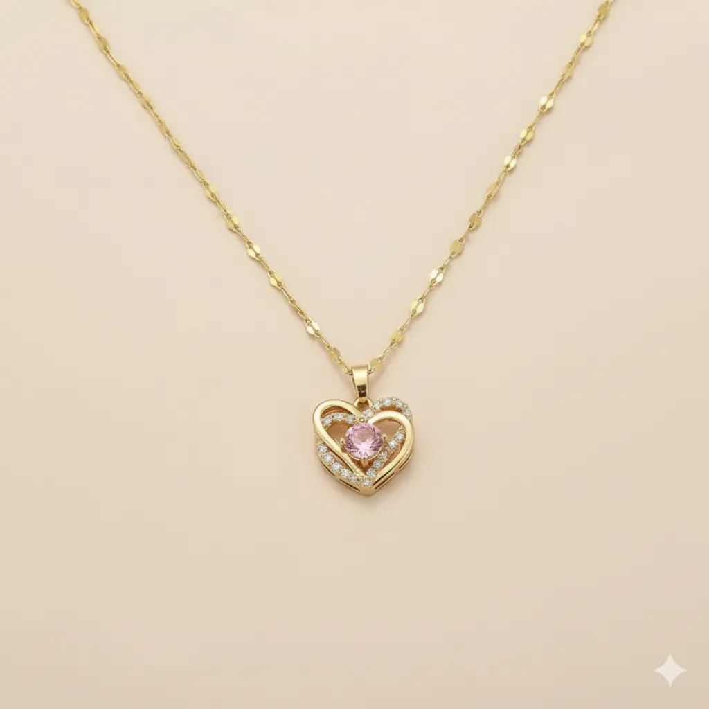 Interwoven Elysian Heart pendant 