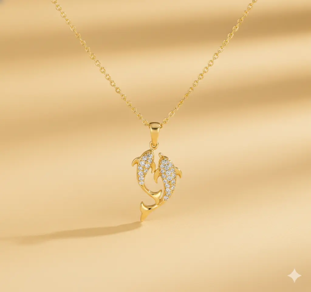 Eternal Dance Love-Silver Pendant