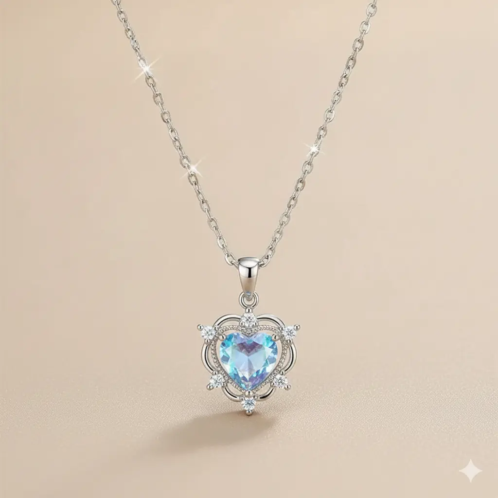 Crystal Dream Love – Silver Shine Pendant 